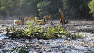 Gürcistan'daki heyelan sonrası arama kurtarma çalışmaları sürüyor