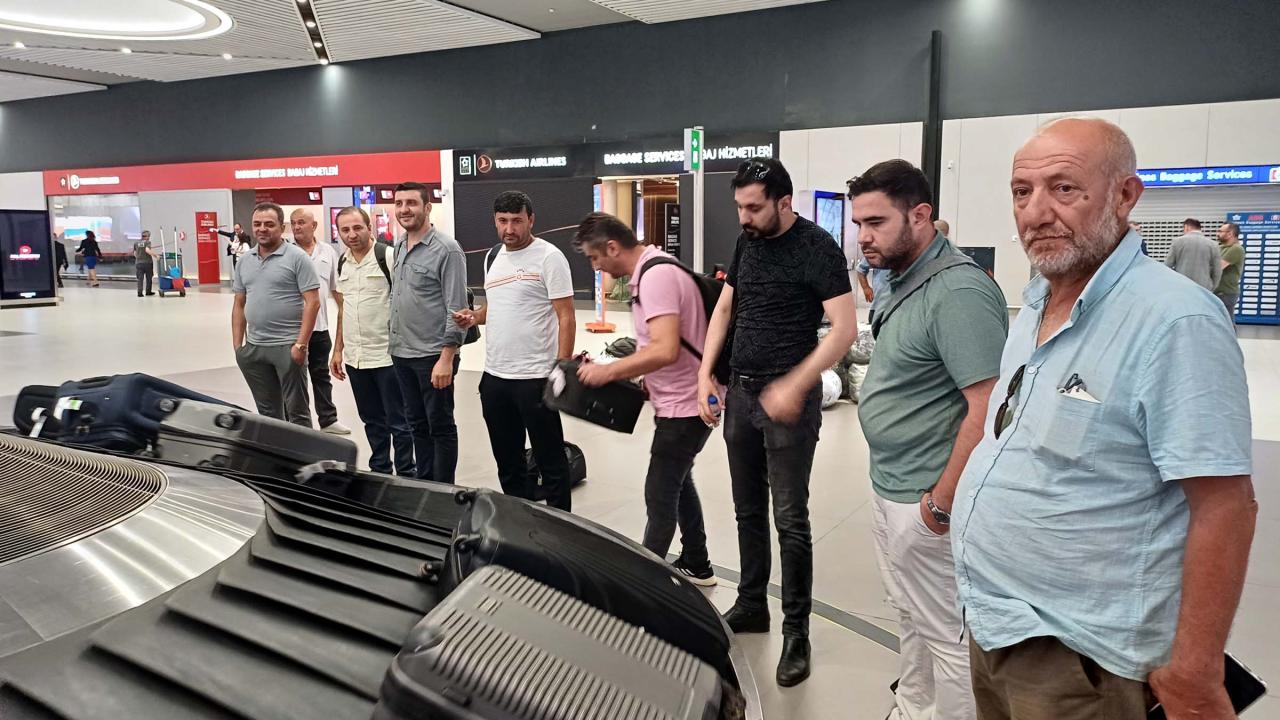 Hava sahası kapanmıştı