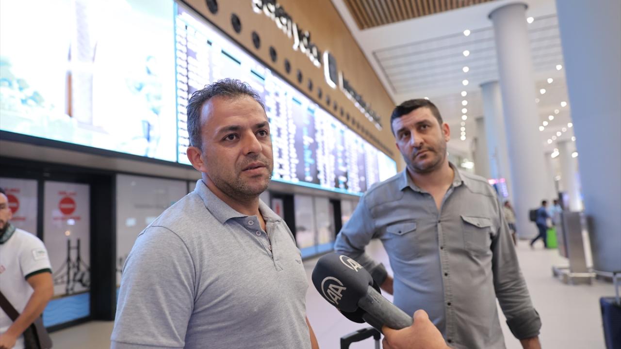 "Buradaki makamlarımızın hepsi çok yardımcı oldular"