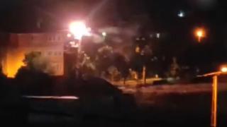 İstanbul'da tellere konan leylekler trafoyu patlattı: O anlar kamerada