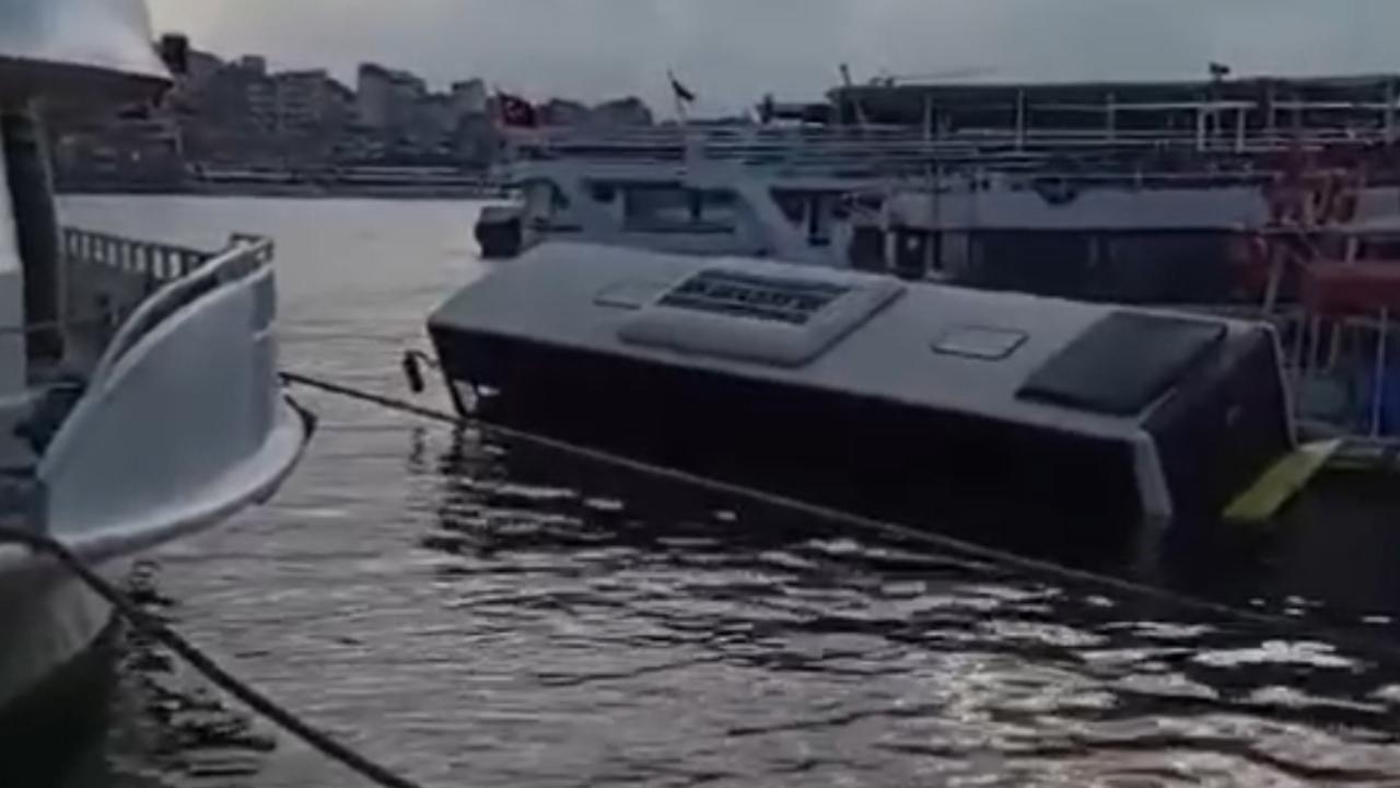  ETT Otob s Denize D t Son Dakika Haberleri