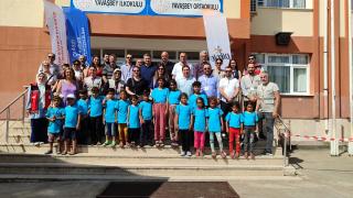 Mevsimlik işçilerin çocukları fındık bahçesine değil okula gidiyor