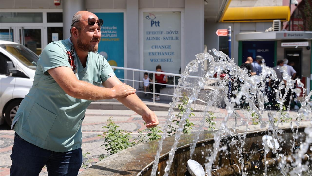 "Dışarıda sanki yangın var, fırın gibi"