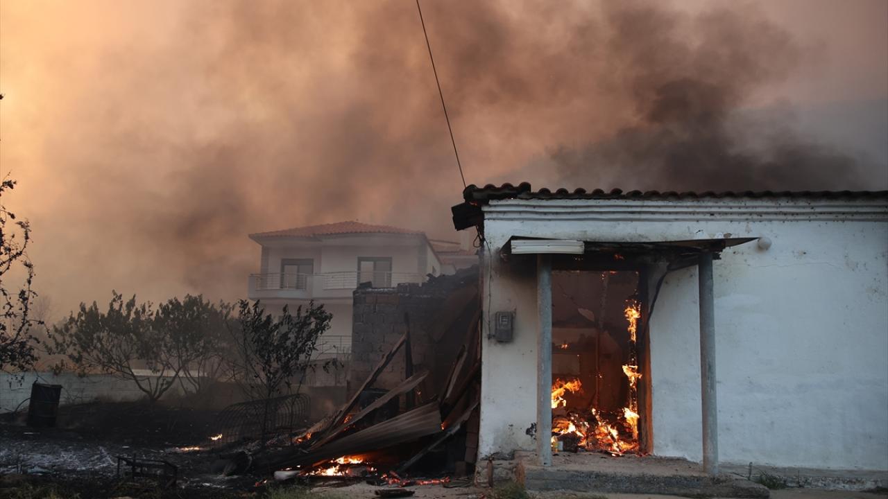 Dedeağaç`taki yangın 3`üncü gününde