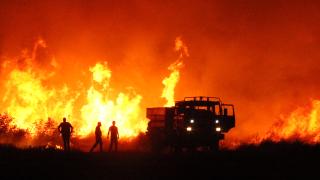 Çanakkale’deki orman yangınına müdahale aralıksız sürüyor