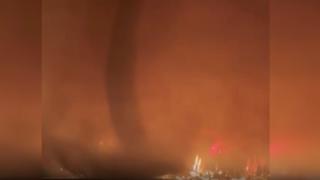 Kanada’daki orman yangınlarında ateş hortumu çıktı