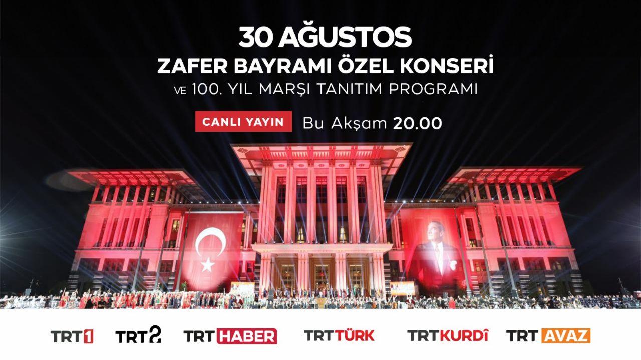 Cumhuriyet’in 100. yılına özel hazırlanan marş ilk kez TRT ekranlarında yayınlanacak