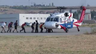 TEKNOFEST'te helikopterler çocuklar için kalktı