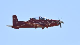 HÜRKUŞ TEKNOFEST'te gösteri uçuşu yaptı