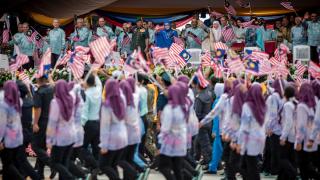 Malezya'da 66'ncı Bağımsızlık Günü Kutlamaları