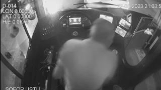 İETT şoförüne biber gazlı saldırı güvenlik kamerasında