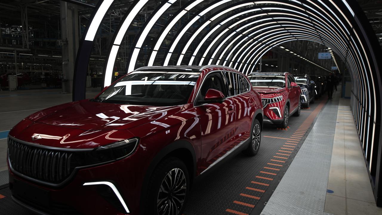 Togg`un yıllık üretim kapasitesinin 2026`da 100 bin adede çıkarılması hedefleniyor