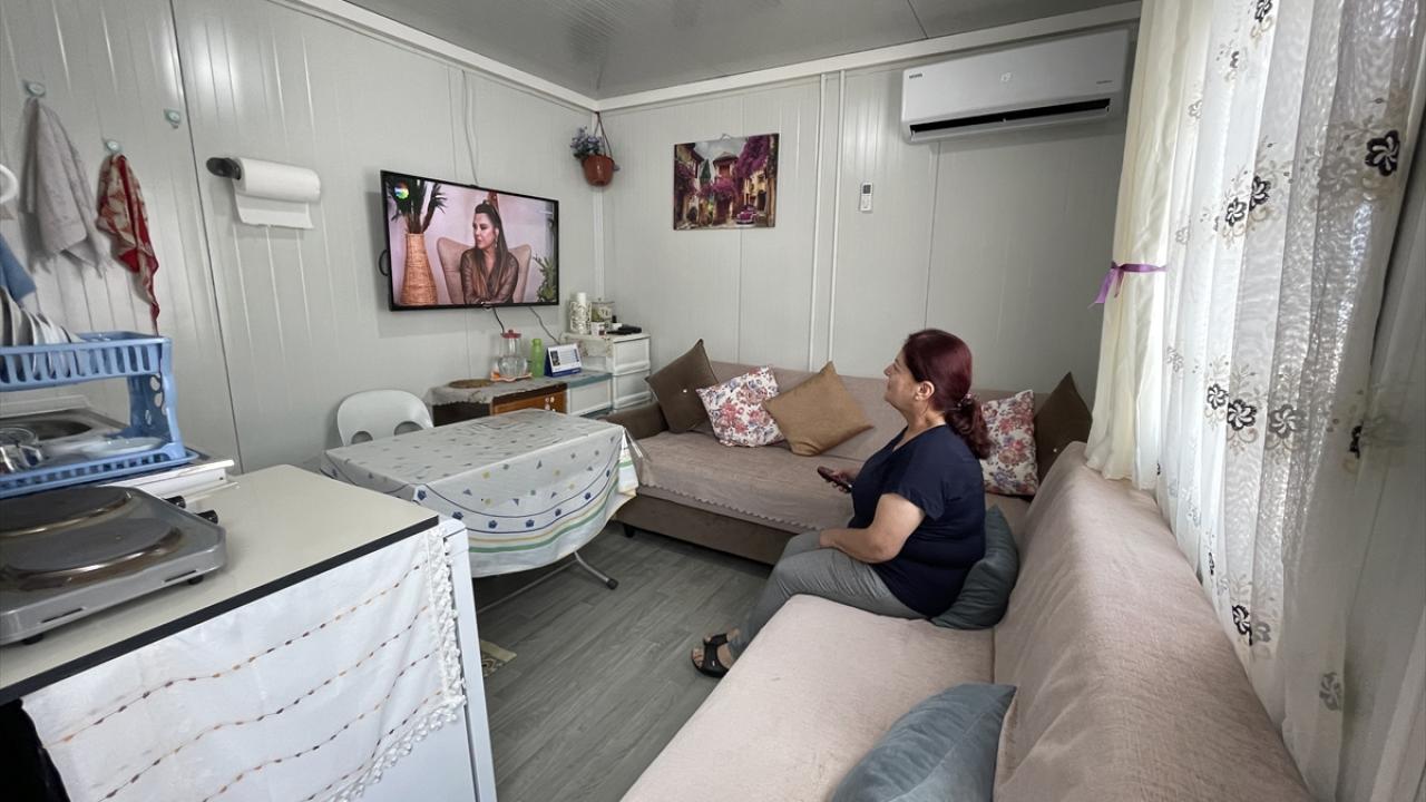 Konteyner kent sakinleri sunulan imkanlardan memnun