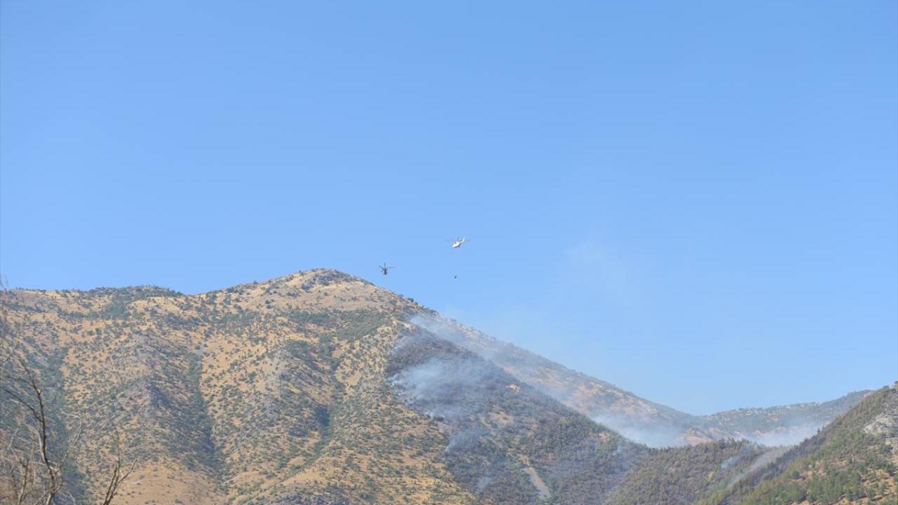 4 hektarlık zarar gördü