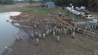 Kırklareli'de selde kaybolan kişiyi arama çalışmaları sürüyor