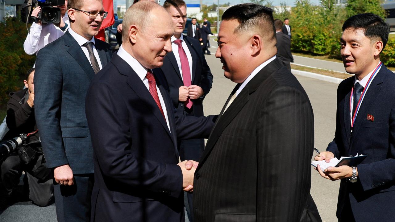Putin - Kim Jong-un zirvesinden kareler