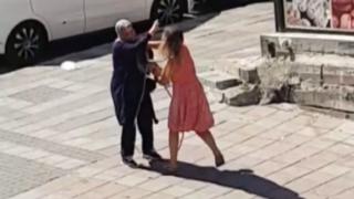 Başörtülü kadınlara saldıran zanlı yakalandı