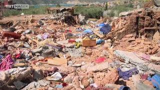 TRT Haber şiddetli depremi yaşayan Fas'ta