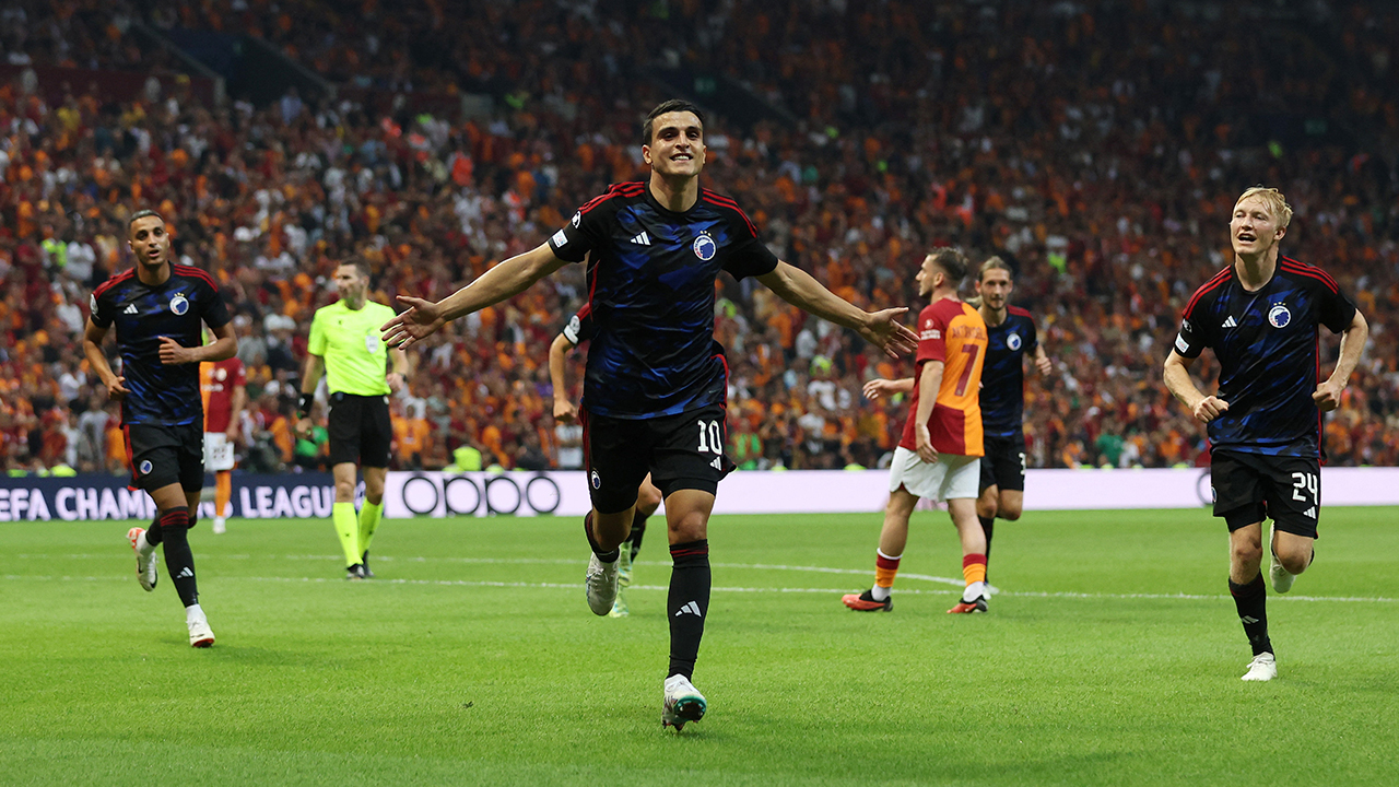 GOL - Kopenhag 35. dakikada Elyounoussi ile 1-0 öne geçti.