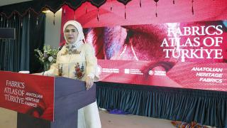 Anadolu'nun dokuma örnekleri Türkevi'nde sergilendi