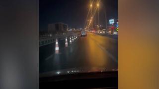 Trafik güvenliğini tehlikeye düşüren sürücüye adli işlem: Yola konulan dubaları devirdi