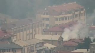 Azerbaycan: Ermeniler Hankendi şehrinde kasıtlı yangınlar çıkarıyor, arşivleri imha ediyor