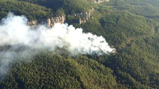 Karabük'te orman yangını