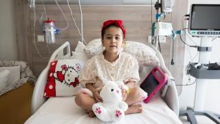 Minik Defne'nin doğuştan "yarım kalbi" artık sağlıkla atacak