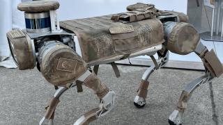 Robot köpek Keçi Mehmetçik'in yol arkadaşı oluyor
