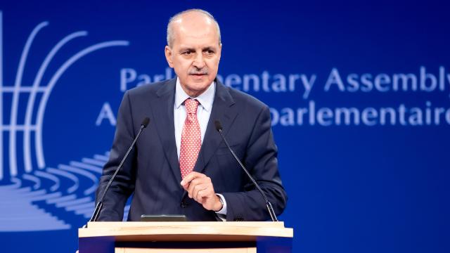 TBMM Başkanı Kurtulmuş Rum temsilciye haddini bildirdi