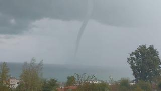 Ordu’da denizde hortum oluştu