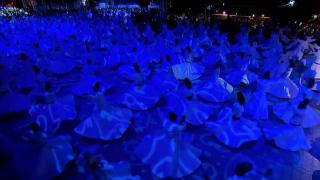 Sultanahmet'te yaklaşık 750 semazen sema gösterisi sundu