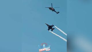 SOLOTÜRK ile Jandarma Çelik Kanatlar birlikte uçtu