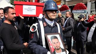 Teröristlerin katlettiği şehit veteriner teknikeri defnedildi