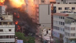 İsrail, Gazze Ulusal Bankası'nı vurdu