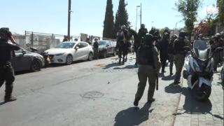 Doğu Kudüs'te İsrail şiddeti: Atlı polisler, gaz bombası ve plastik mermi...