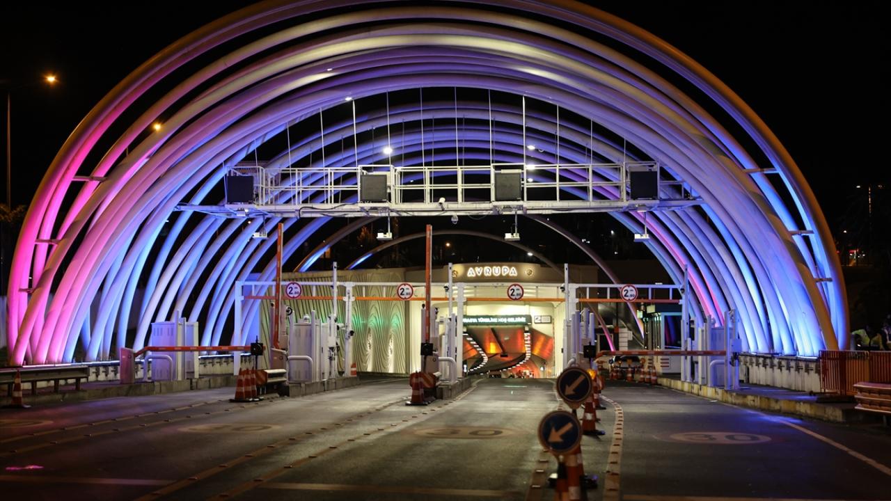 Avrasya Tüneli geçici olarak trafiğe kapatıldı