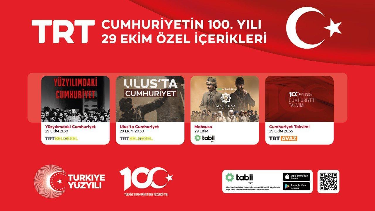 Tabii’den 100. yıla özel kategori