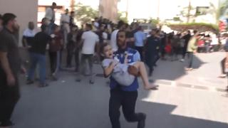 Han Yunus'ta bir eve hava saldırısı