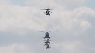 ATAK ve GÖKBEY, Cumhuriyetin 100. yılını kutlamak için uçtu