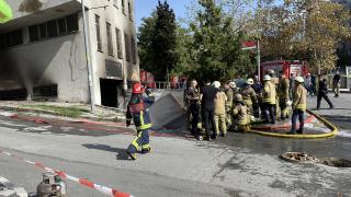 İstanbul'da geri dönüşüm atölyesinde patlama