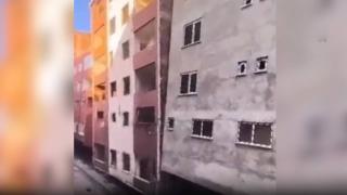 Güngören'de yıkım sırasında 6 katlı bina çöktü