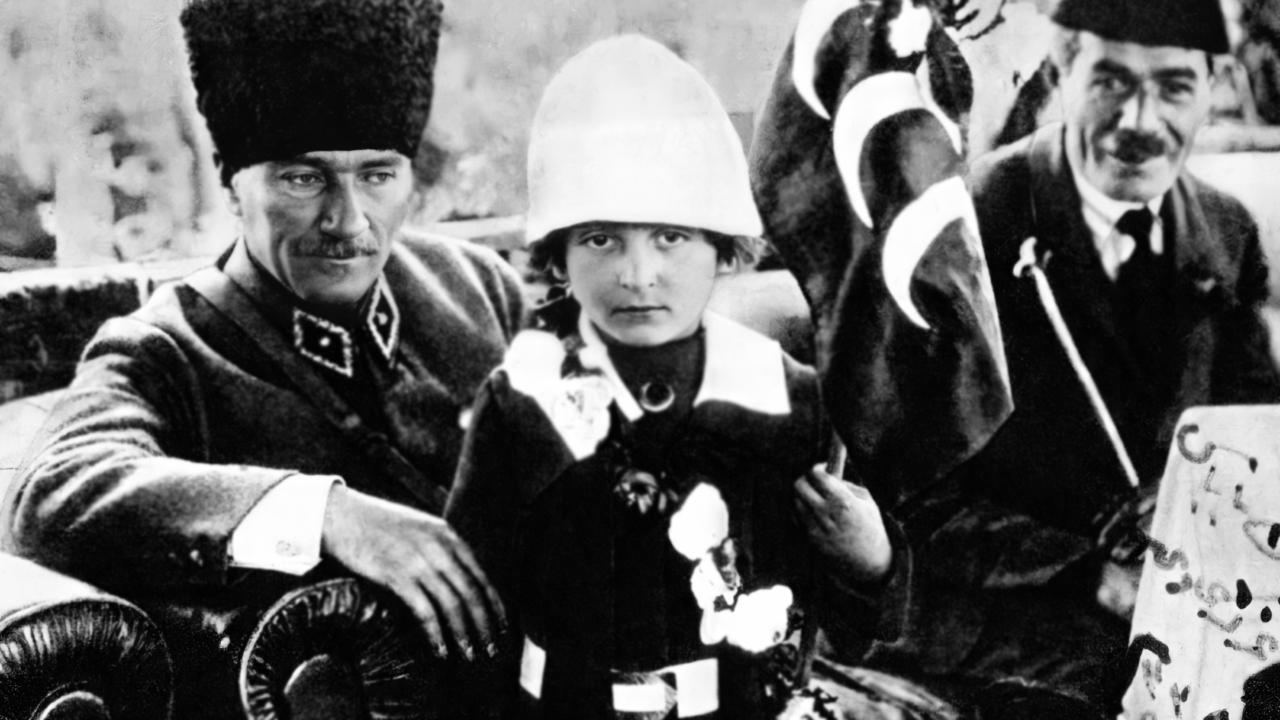 Mustafa Kemal Atatürk Ankara`da