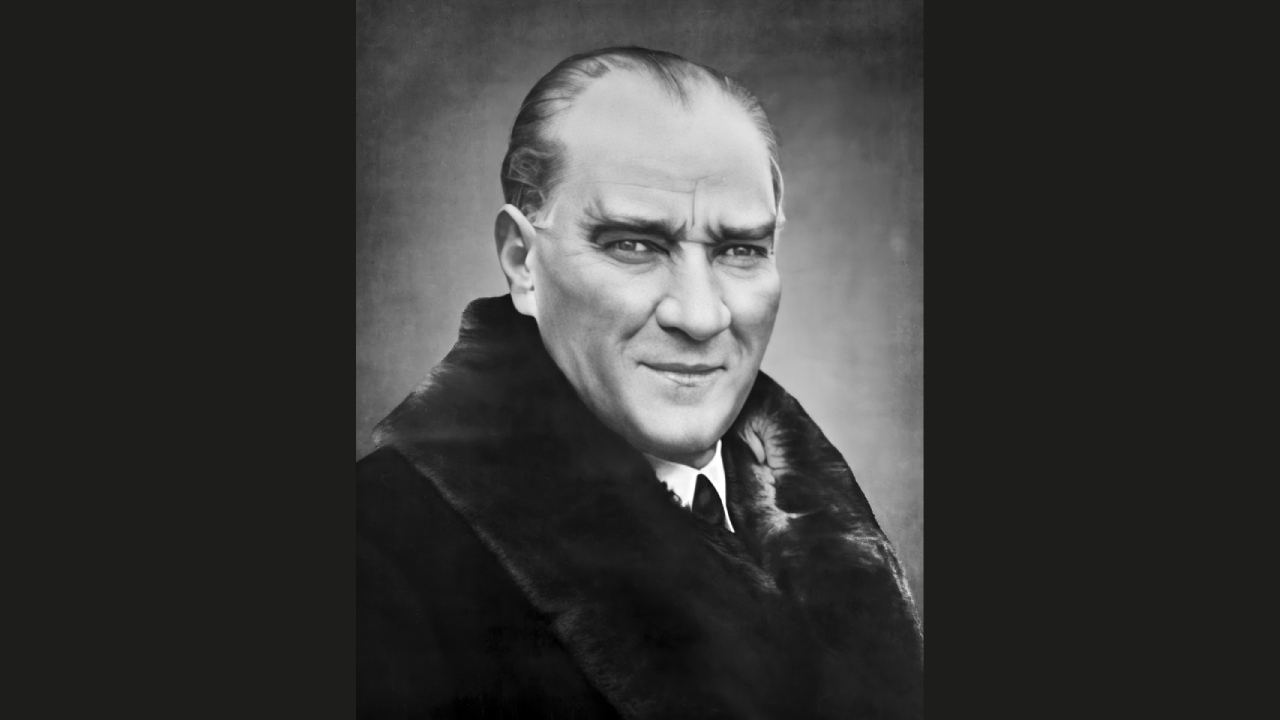 Mustafa Kemal Atatürk`ün yağlıboya resmi