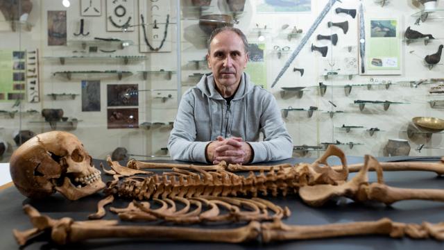 Arkeologlar Polonya mezarl���nda 'vampirleri' ortaya ��kard�