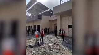 İsrail, Filistin Kızılayı'na ait depoları bombaladı