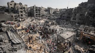 İsrail ordusu Cibaliye Mülteci Kampı'na yönelik saldırılarına devam ediyor