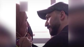 Yeni evli çift Refah Kapısı'nda gözyaşları içinde ayrıldı