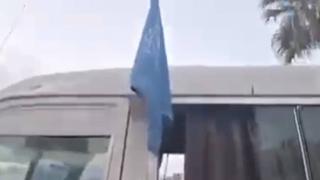 İsrail BM'nin aracını vurdu