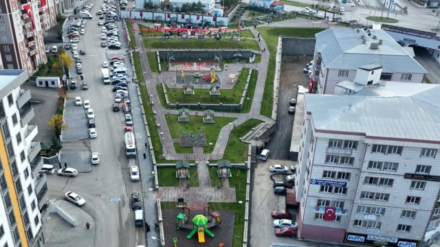 Erzurum'da 1072 Saltuklu Millet Bah�esi a��ld�